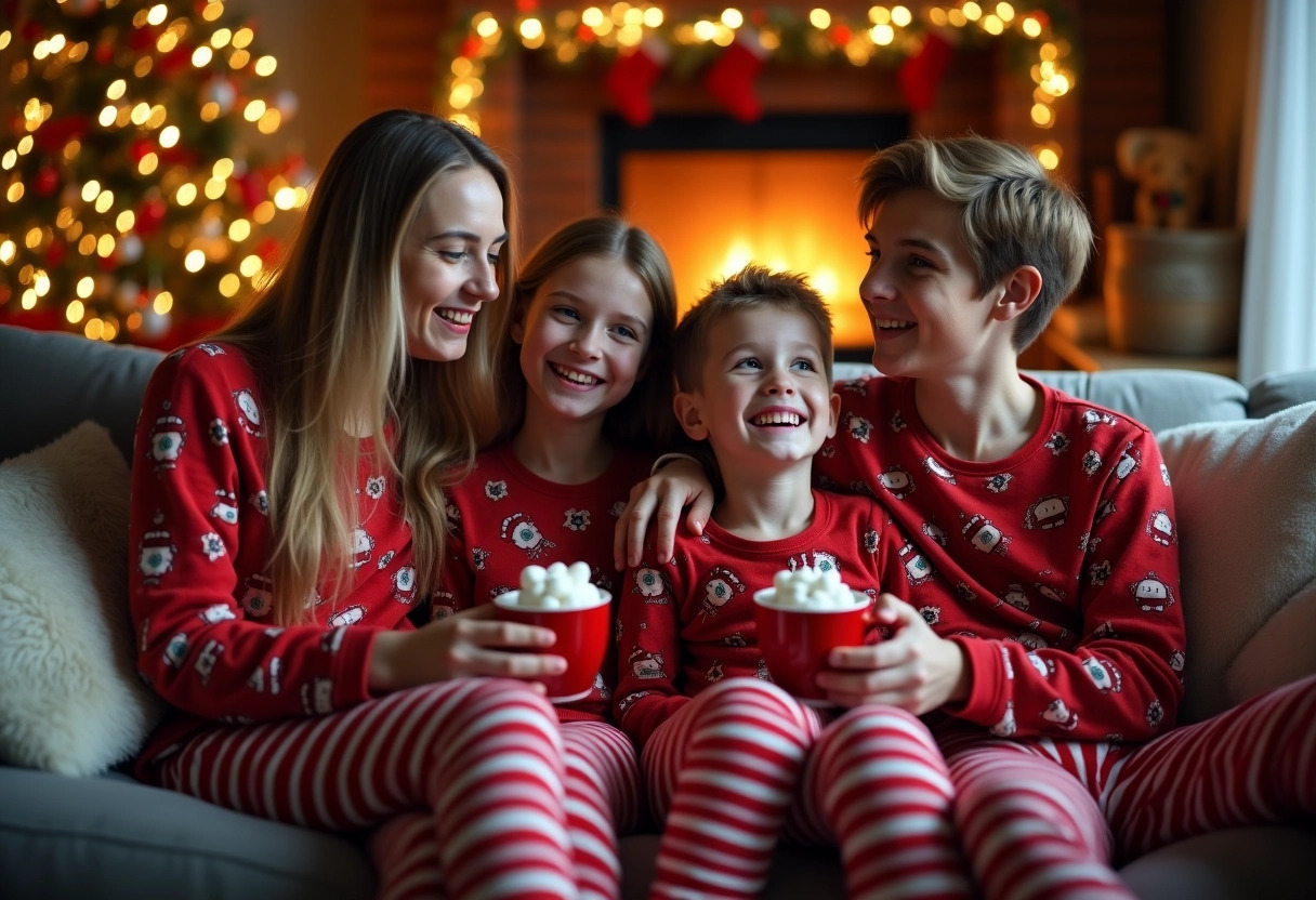 famille noël